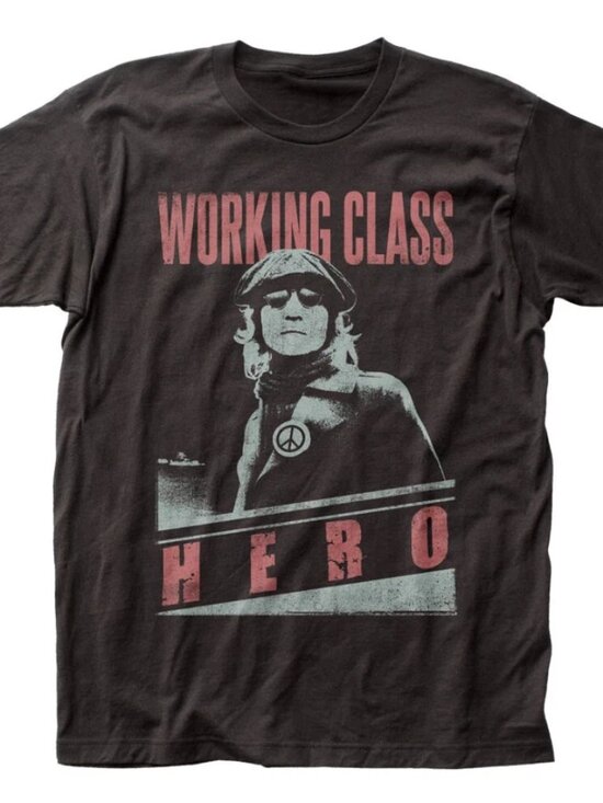 Anais Other - John Lennon Working Mens T Shirt Rock and Roll Music Classic Band Tee 276